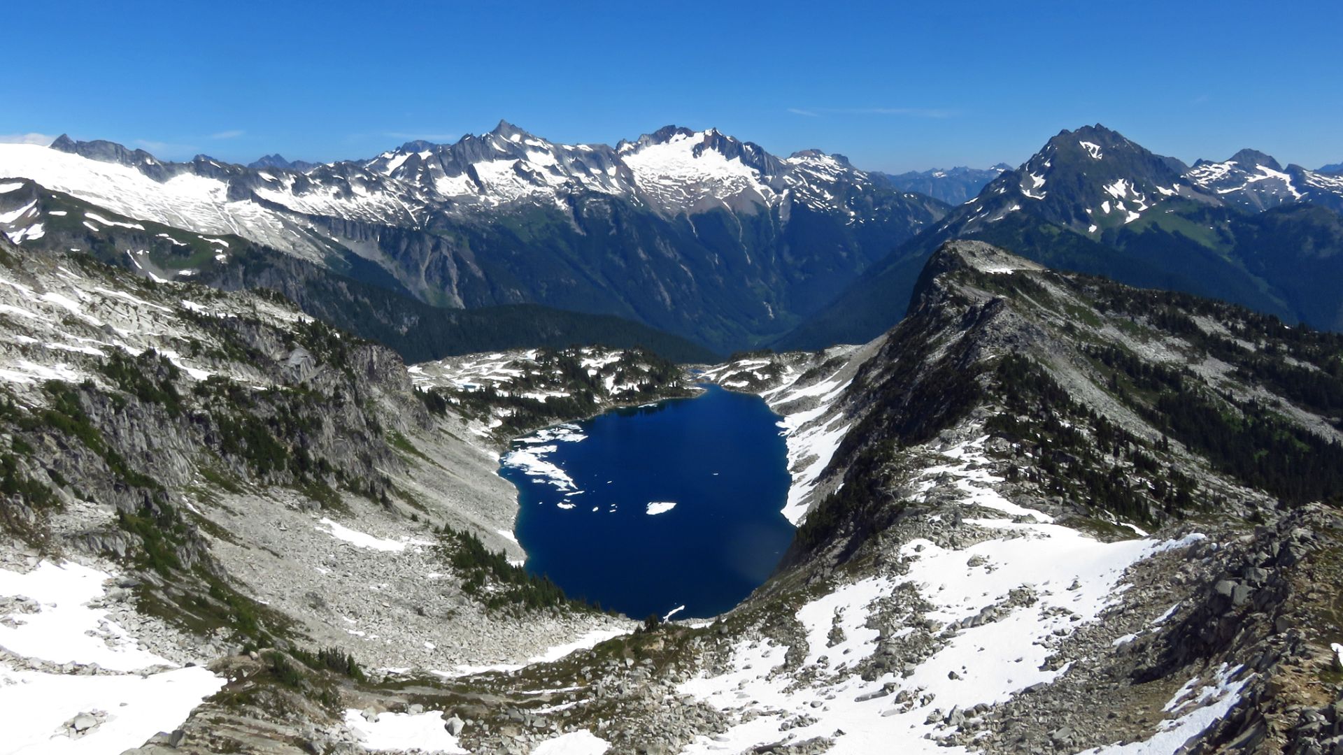 Hidden Lake at North Cascades National Park in Washington in The Pacific Northwest | Landscapes in The West by Jeff Hollett