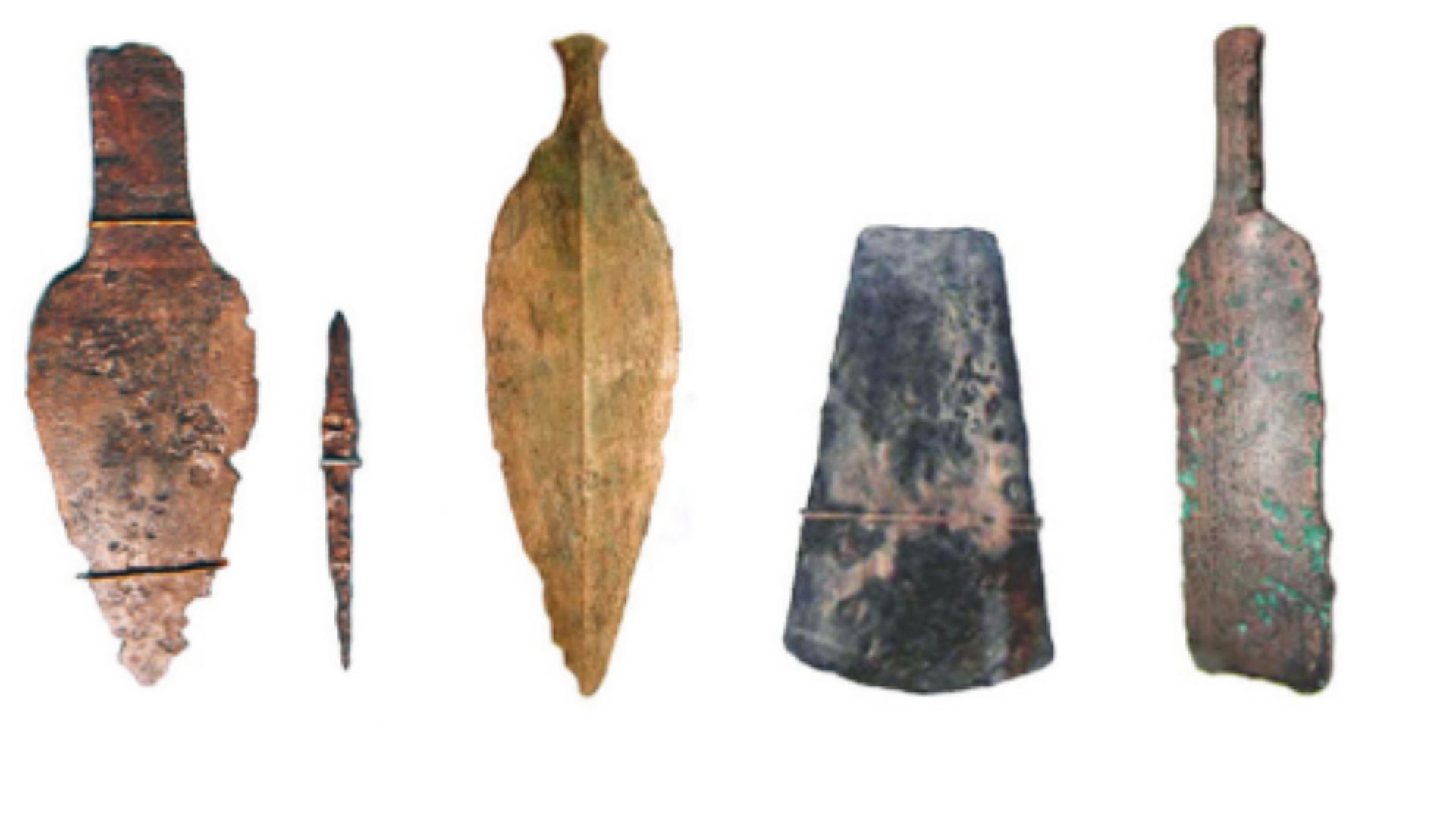 Yamanaya culture (Budzhak culture) copper, gold and silver artefacts