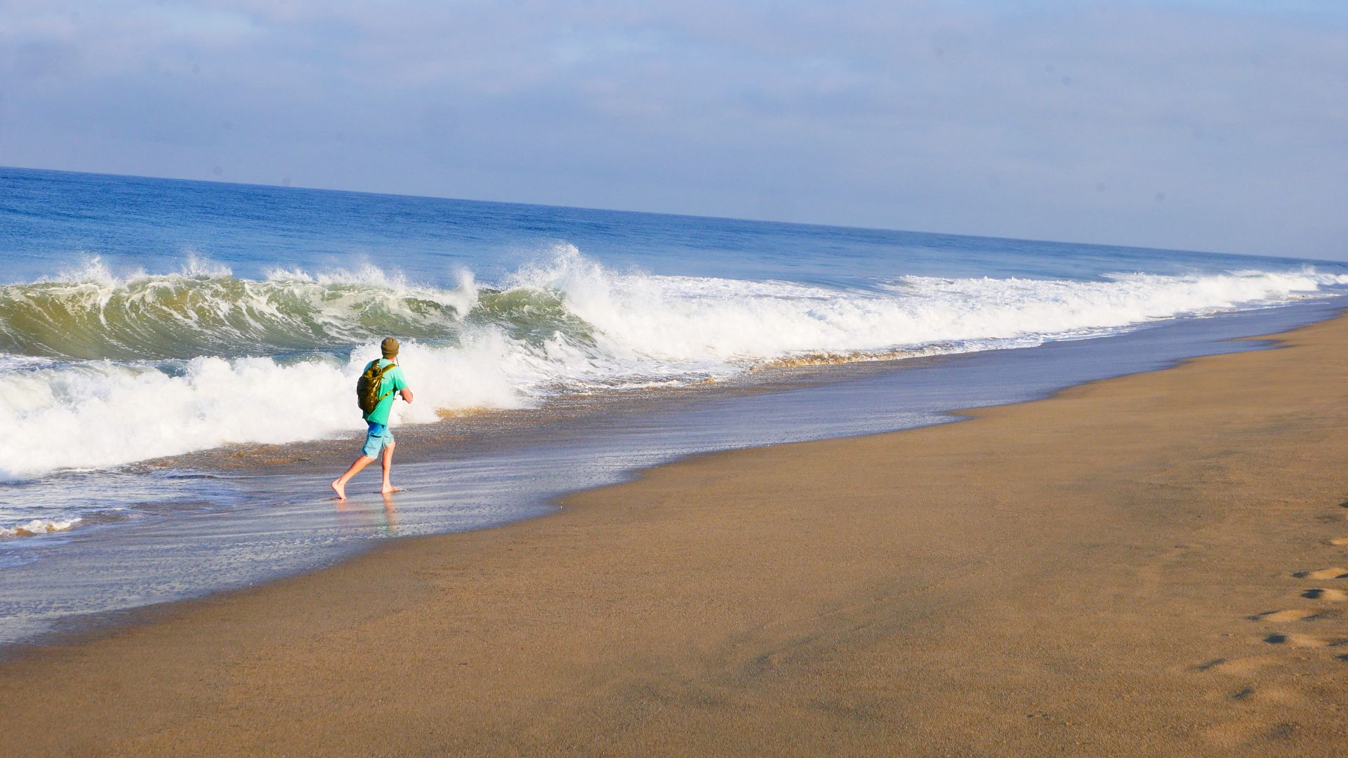 Playa San Pancho por la mañana