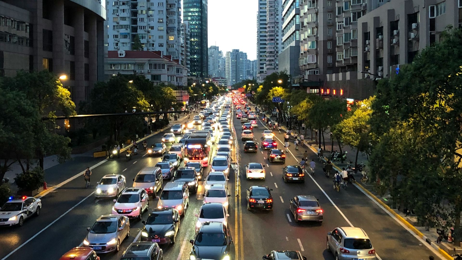 cars on road during daytime