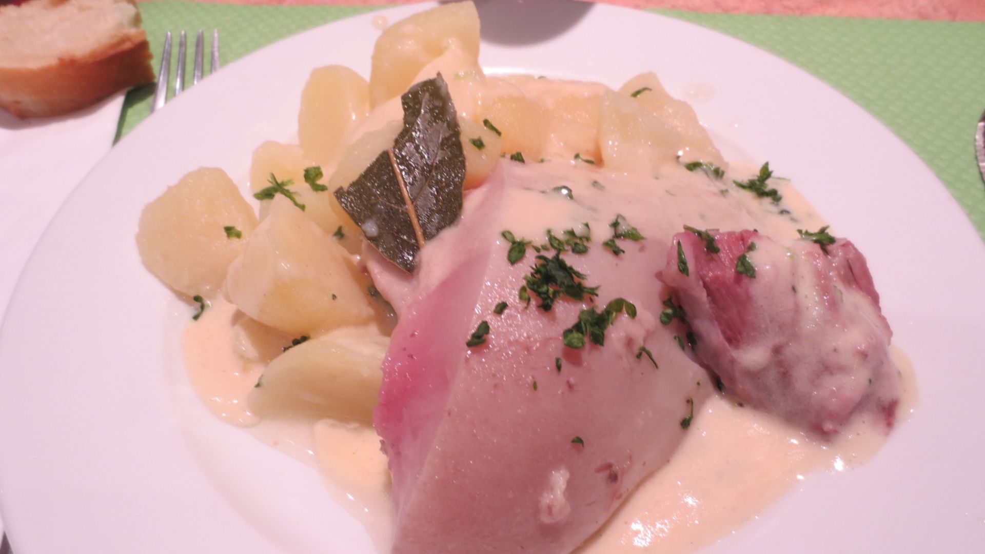 Tête de veau, chez Alex, marché de Louhans en Bresse