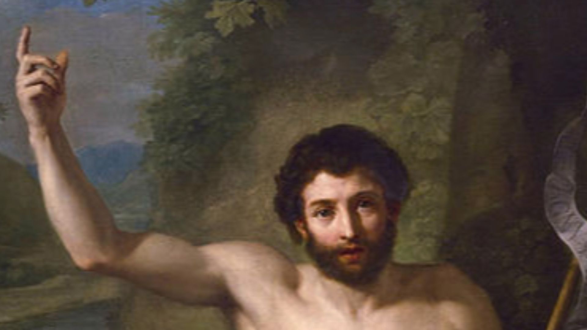 John the Baptist in the wilderness