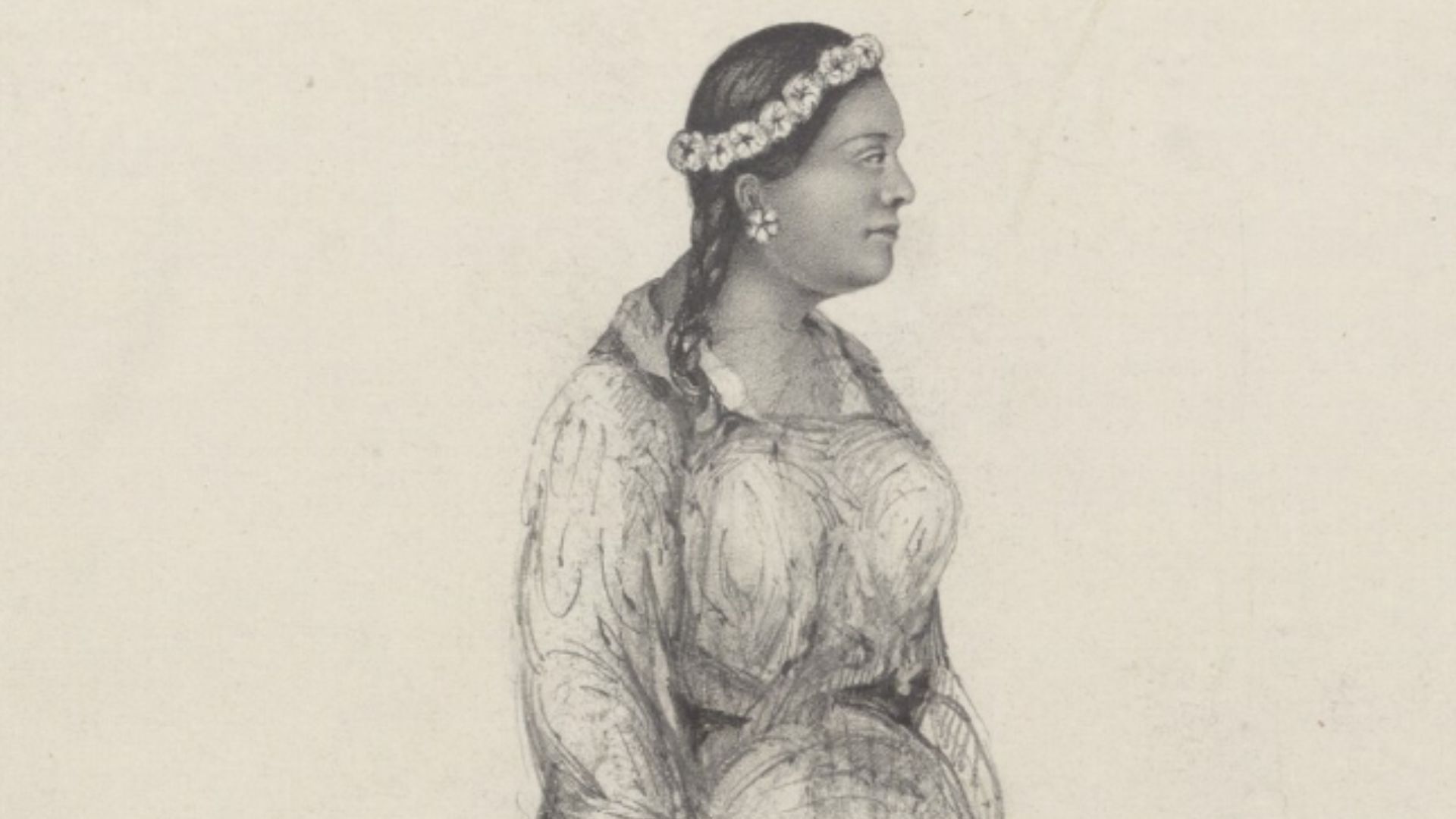 Pomare IV, queen of Tahiti by Adele de Dombasle