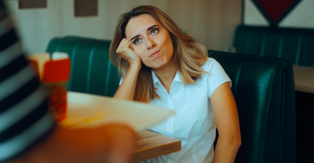 Customer Tired of Waiting for Her Food Order
