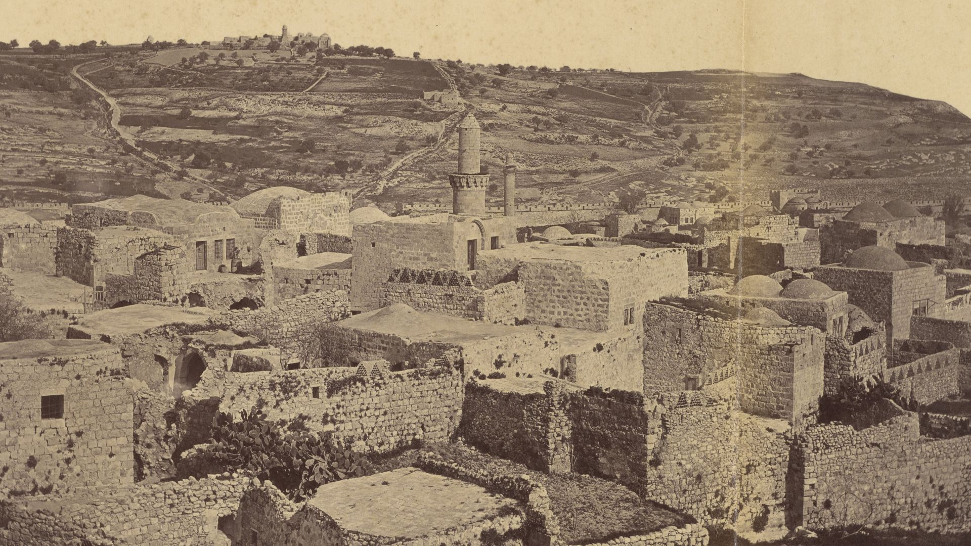 File:Othon Von Ostheim (Austrian, active about 1850 - early 1860s) - (Panorama of Jerusalem) - Google Art Project (6819110).jpg