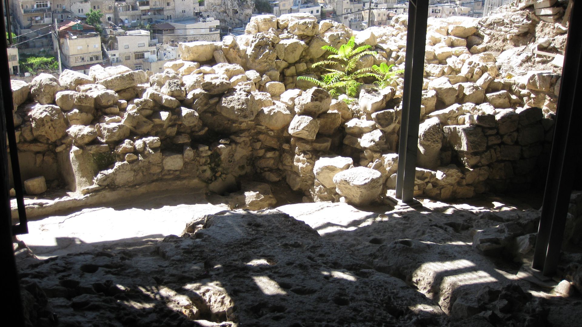 Remains of King David's Palace
שרידי ארמון המלך דוד