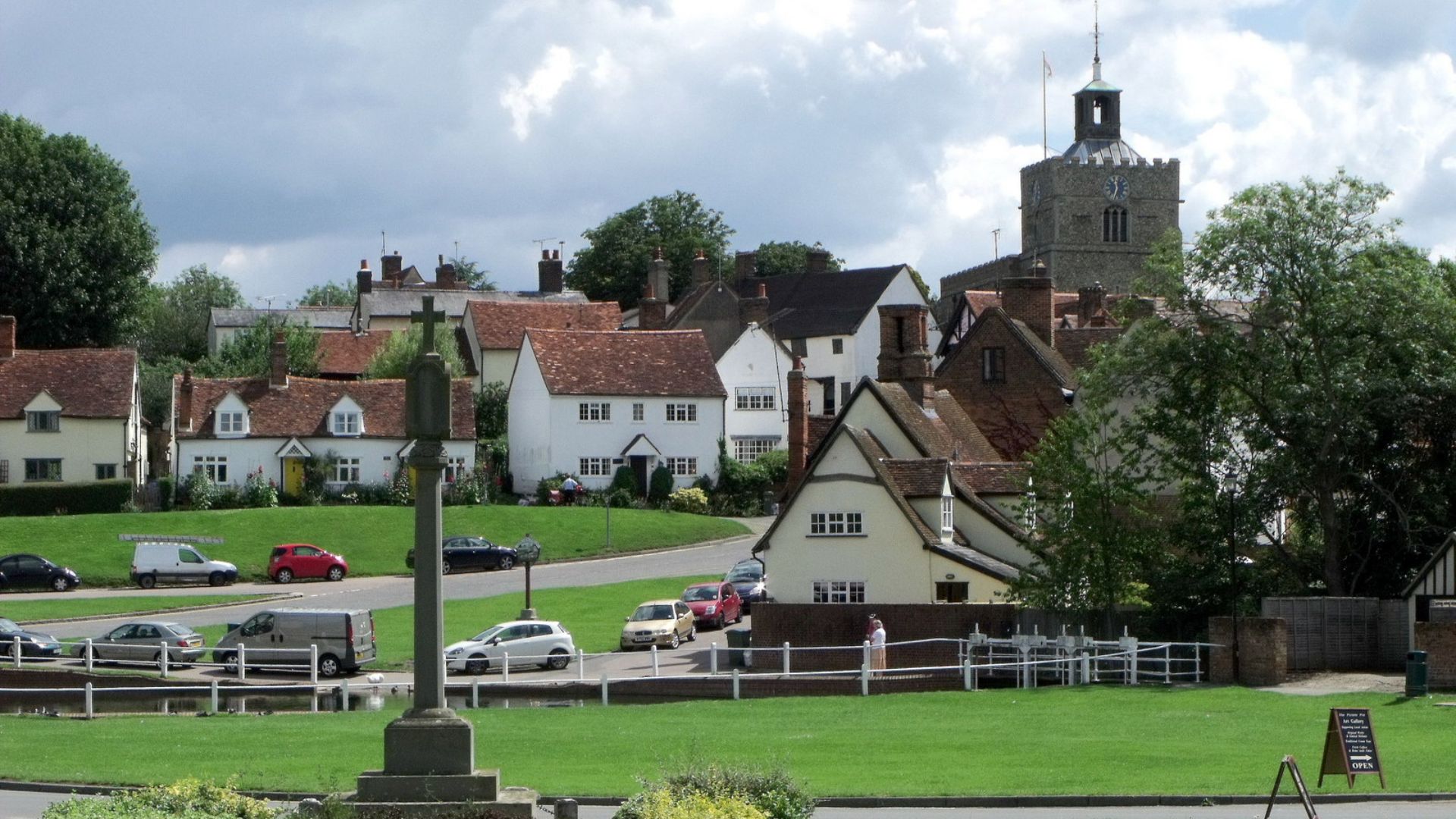 Finchingfield village green