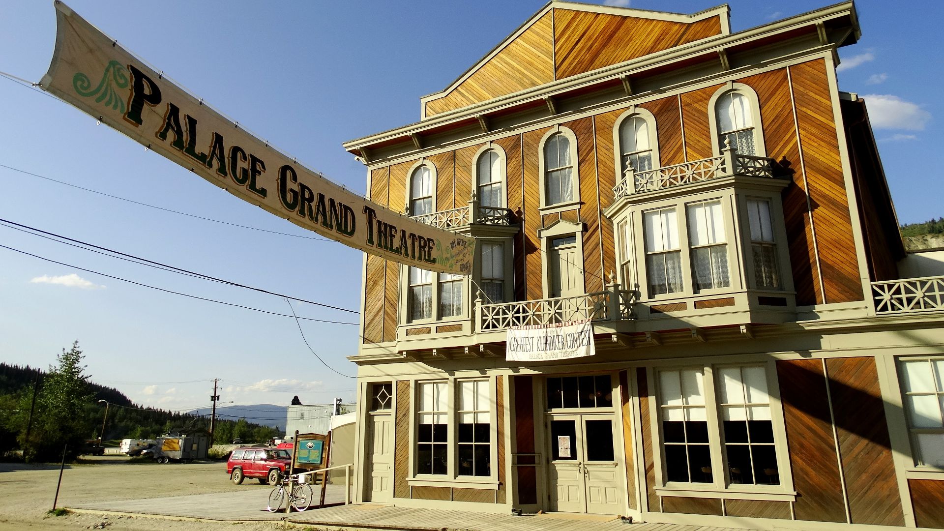 Palace Grand Theatre at Sunset - Dawson City - Yukon Territory - Canada