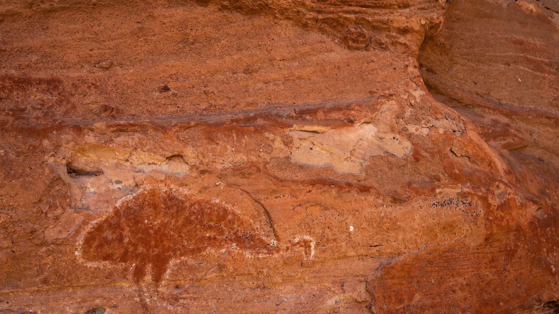 Aboriginal Rock Art in Keep River National Park, Northern Territory, Australia