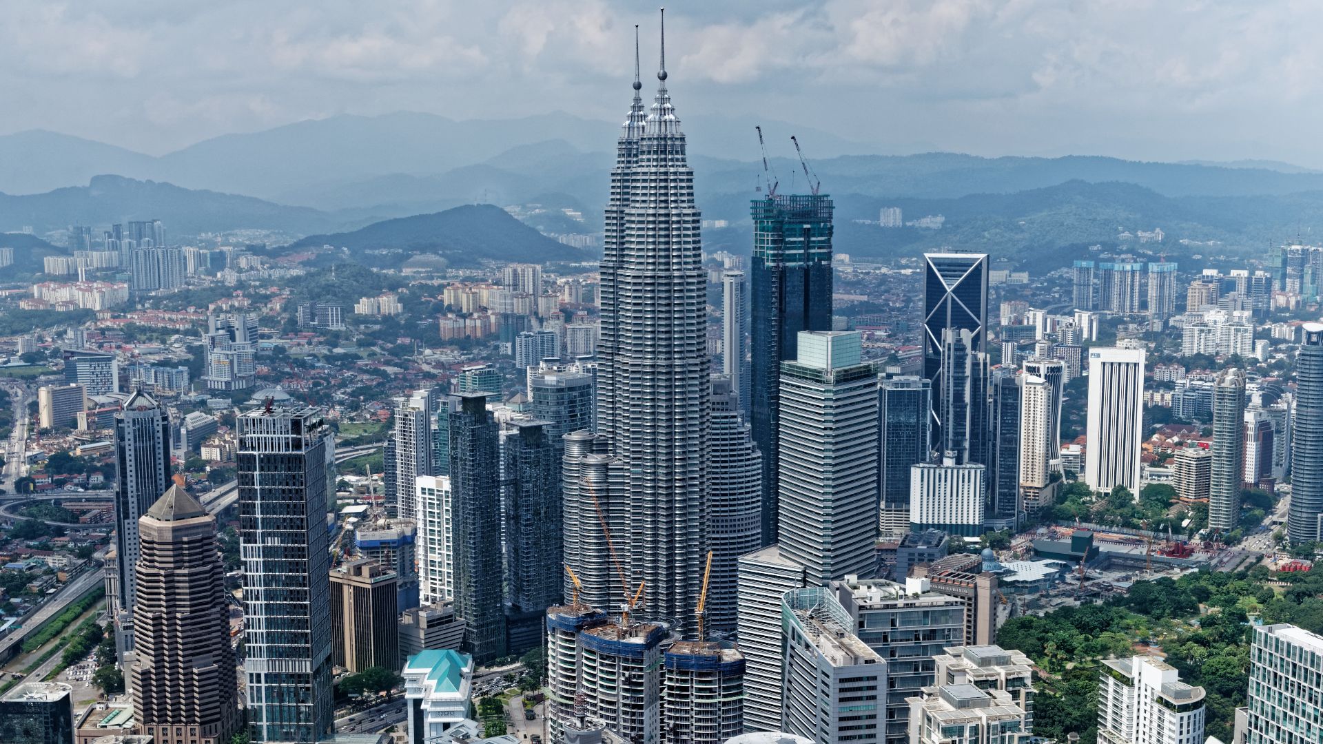 Kuala Lumpur Skyline from KL Tower