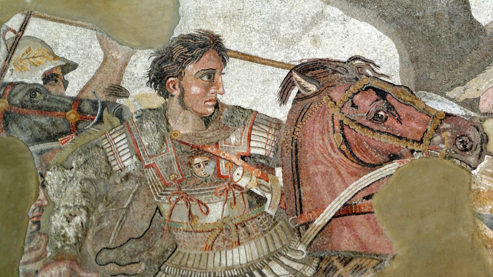 Alexander Mosaic (detail), House of the Faun, Pompeii