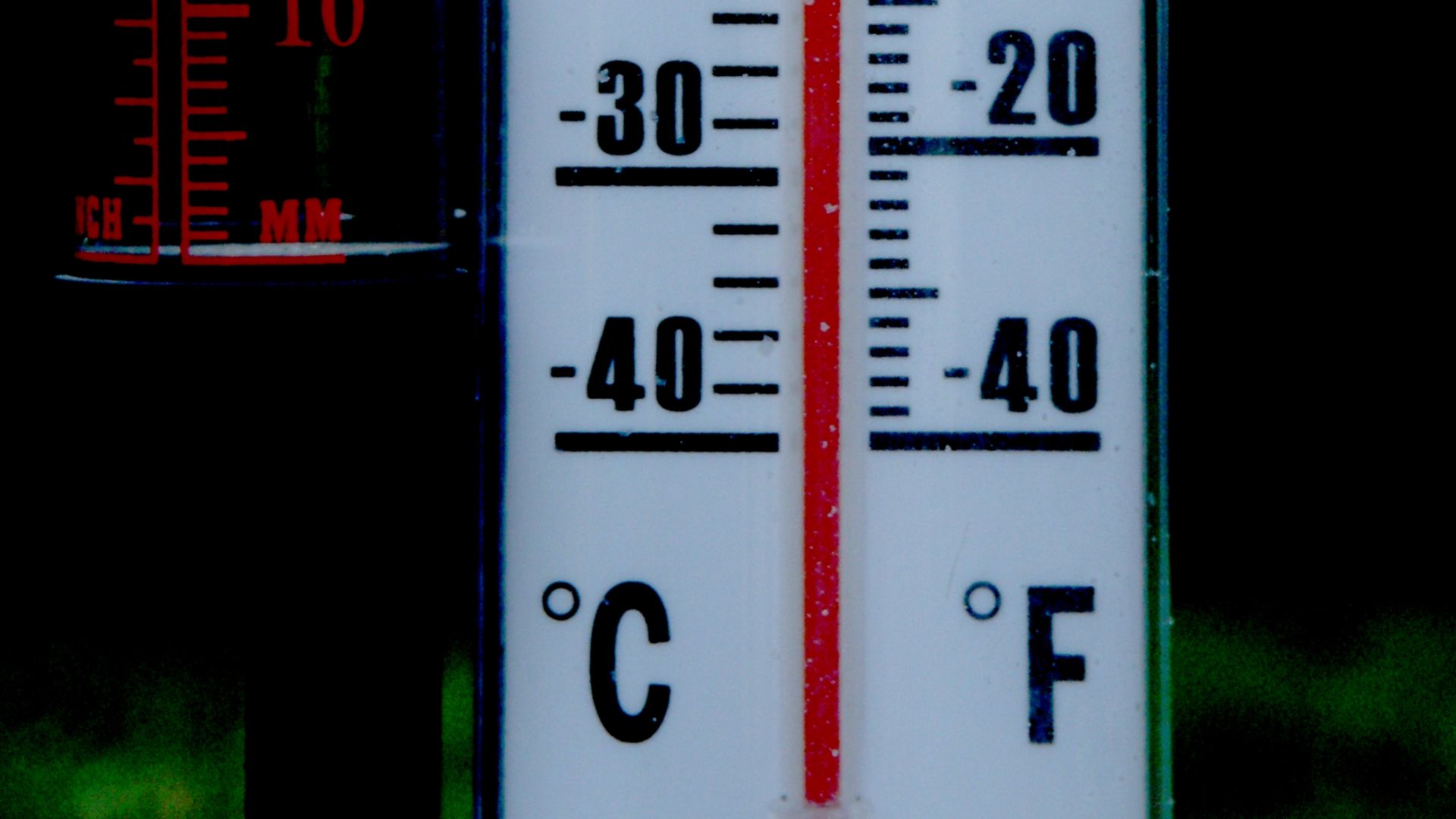 Zero Celsius, 32 Fahrenheit