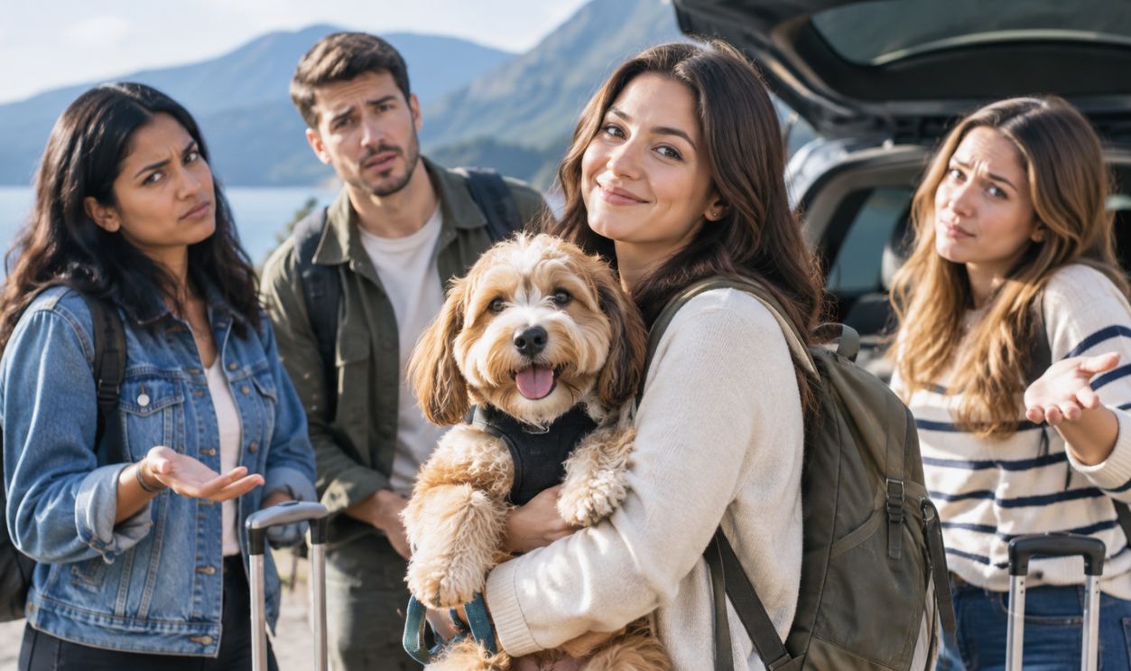 Friends, Luggage, and a Scenic Escape