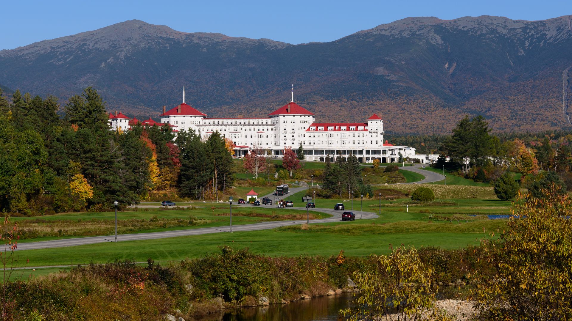 Mount Washington Hotel, Bretton Woods, New Hampshire.
