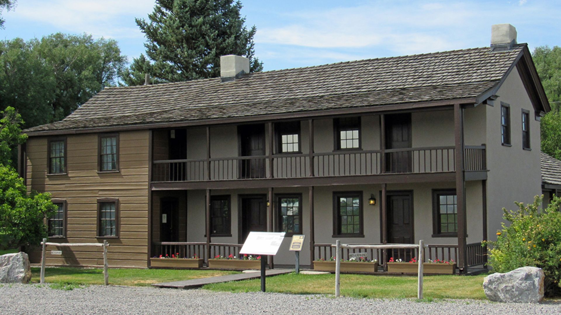 The Stagecoach Inn at Utah's Camp Floyd / Stagecoach Inn State Park.