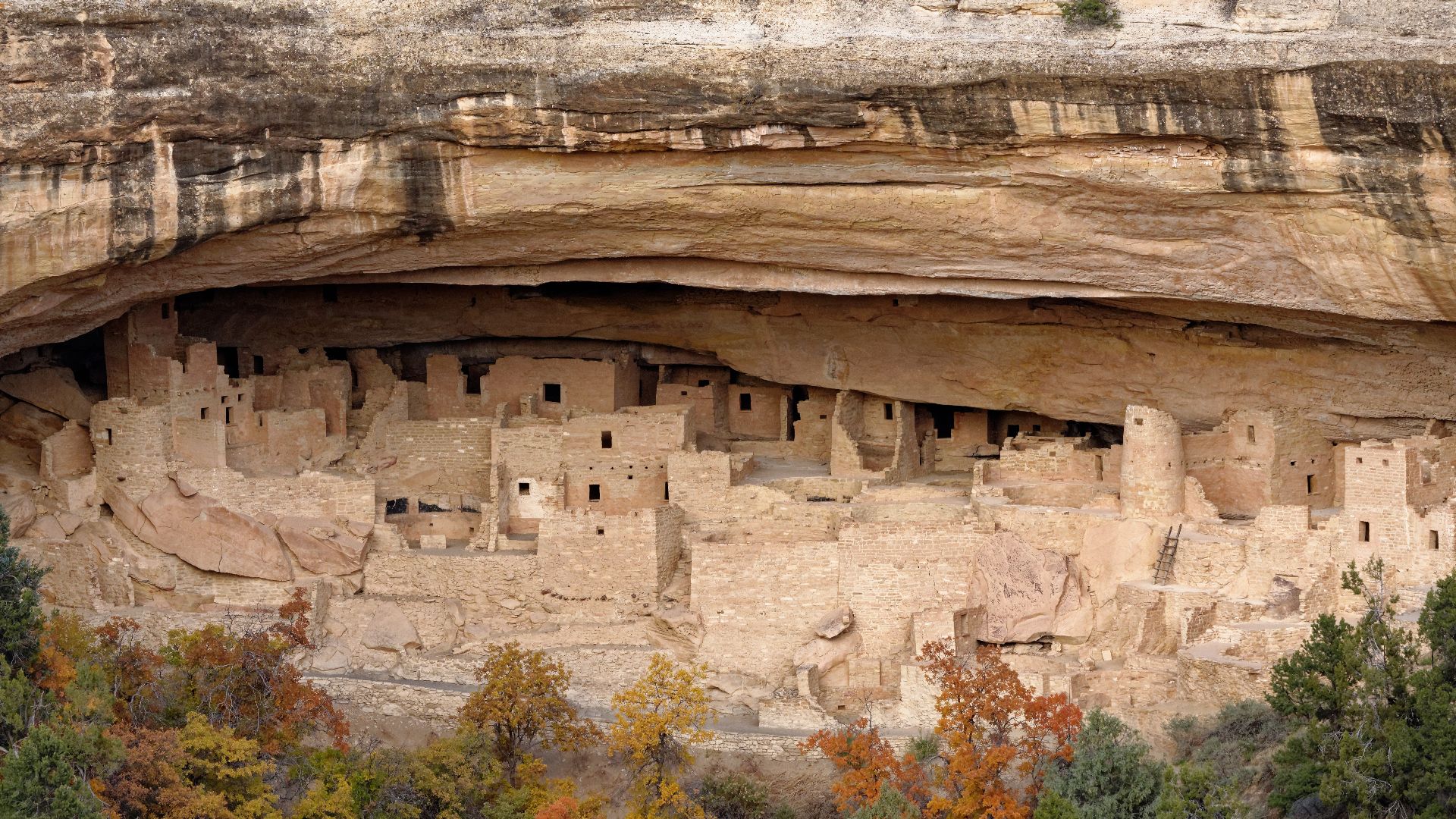 Cliff Palace in Mesa Verde National Park, Colorado, U.S.
