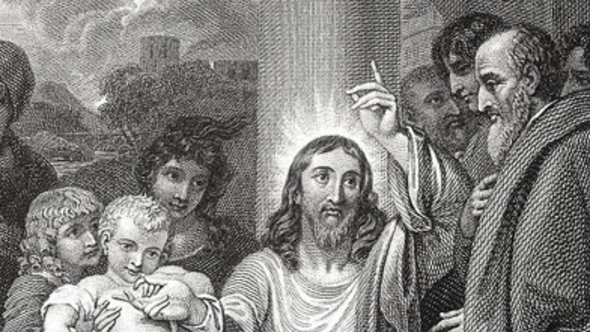MATTHEW'S GOSPEL IN THE BOWYER BIBLE. Robert Bowyer (1758-1834) expanded his own copy of the Macklin Bible to 45 volumes after acquiring and inserting over 6200 different prints of Biblical events. The Bowyer Bible is now housed in Bolton Museums and Arch