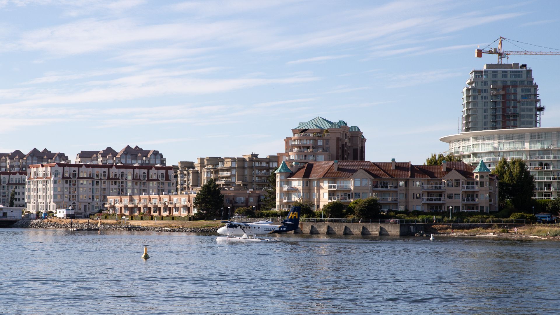 Seaplane starting Victoria Vancouver island