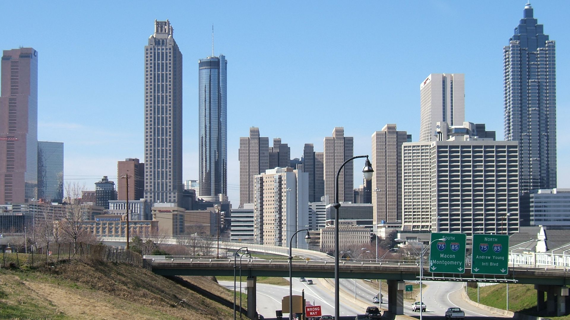 Atlanta, Georgia - Downtown Skyline.