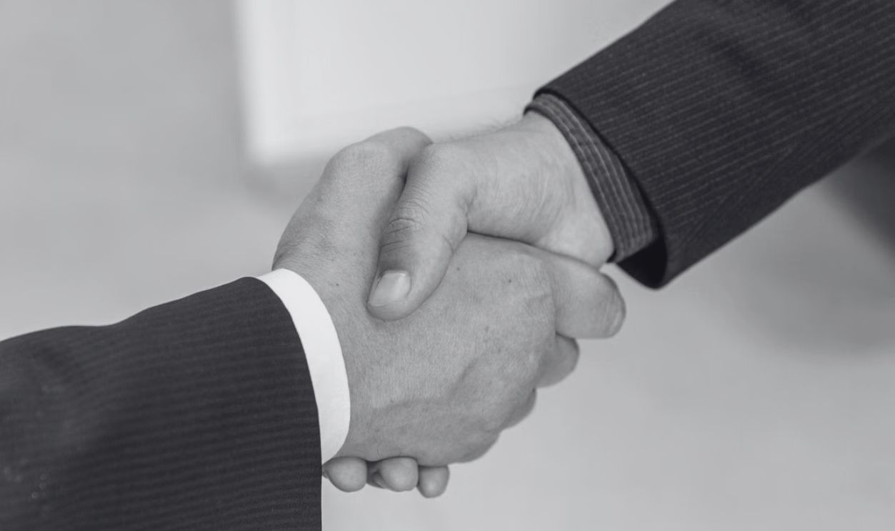 businessmen handshake