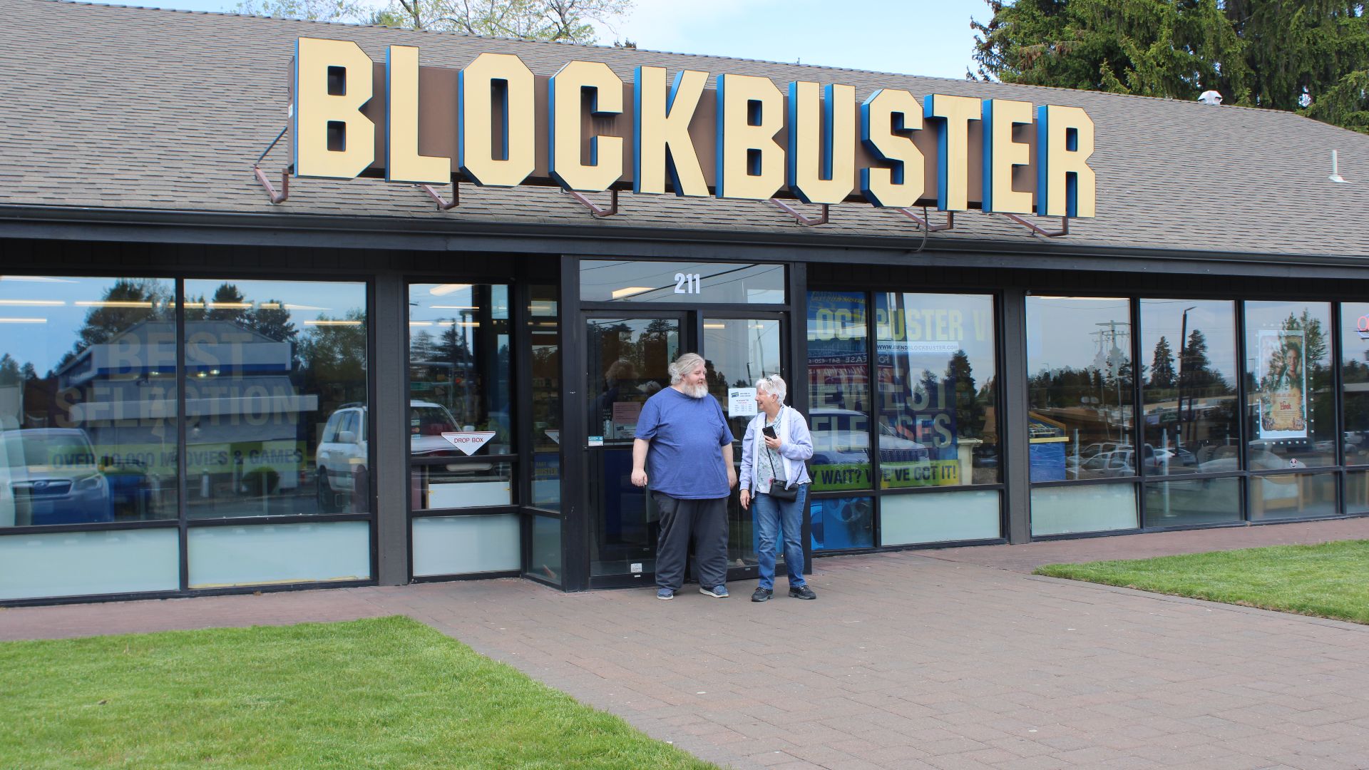 Last Blockbuster in Bend, Oregon.