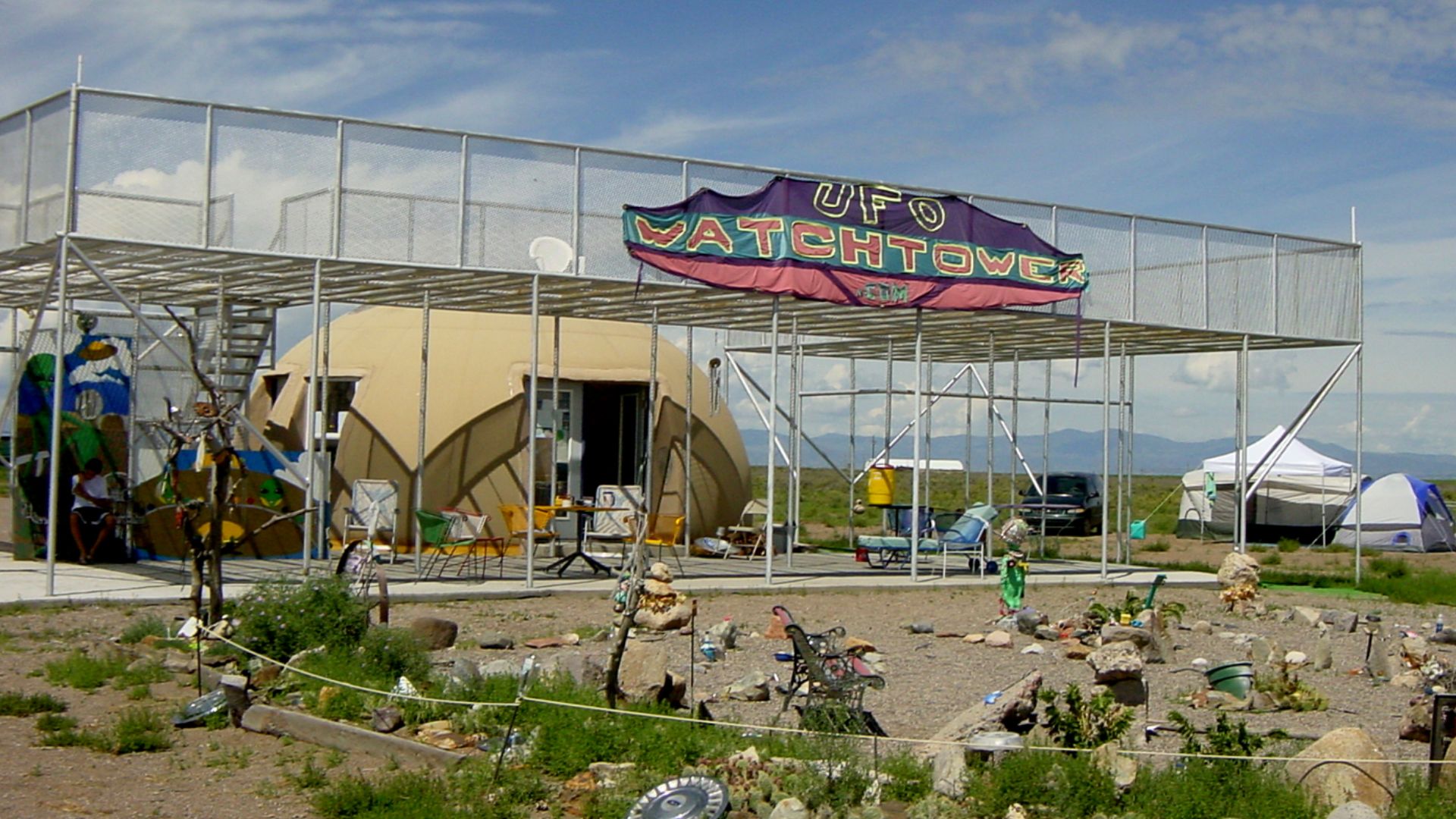 UFO Watchtower, Hooper, Colorado, US