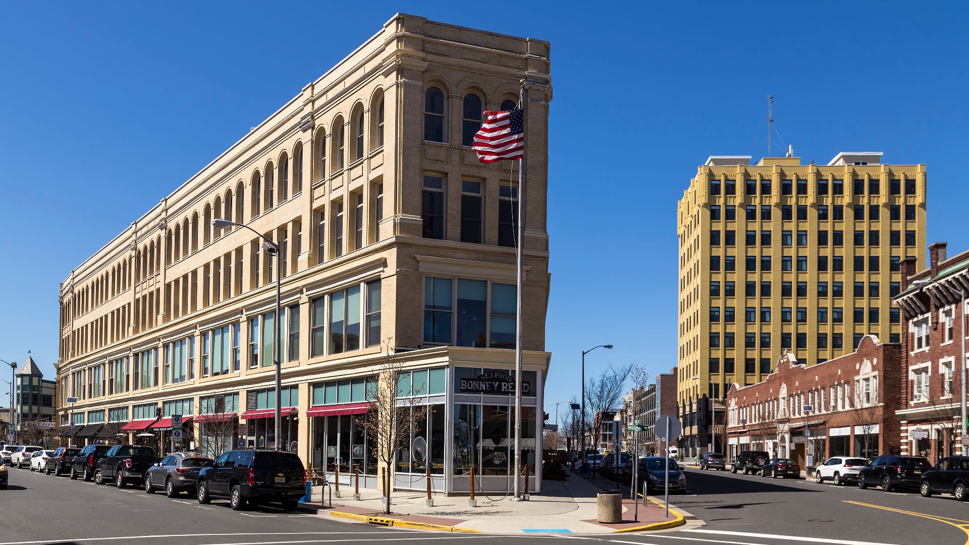 The Steinbach Building in Asbury Park, New Jersey, USA