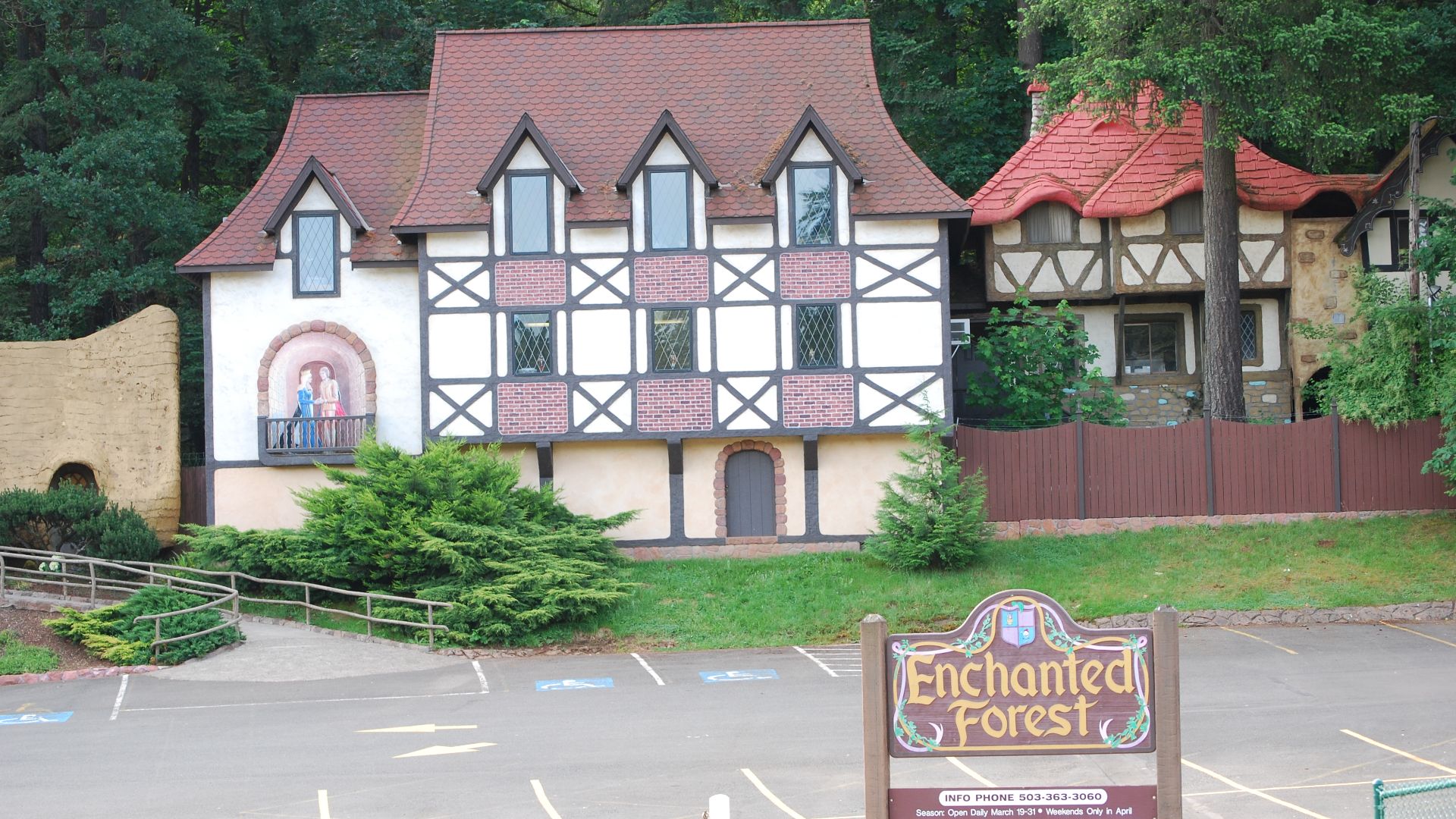 Enchanted Forest located south of Salem, Oregon