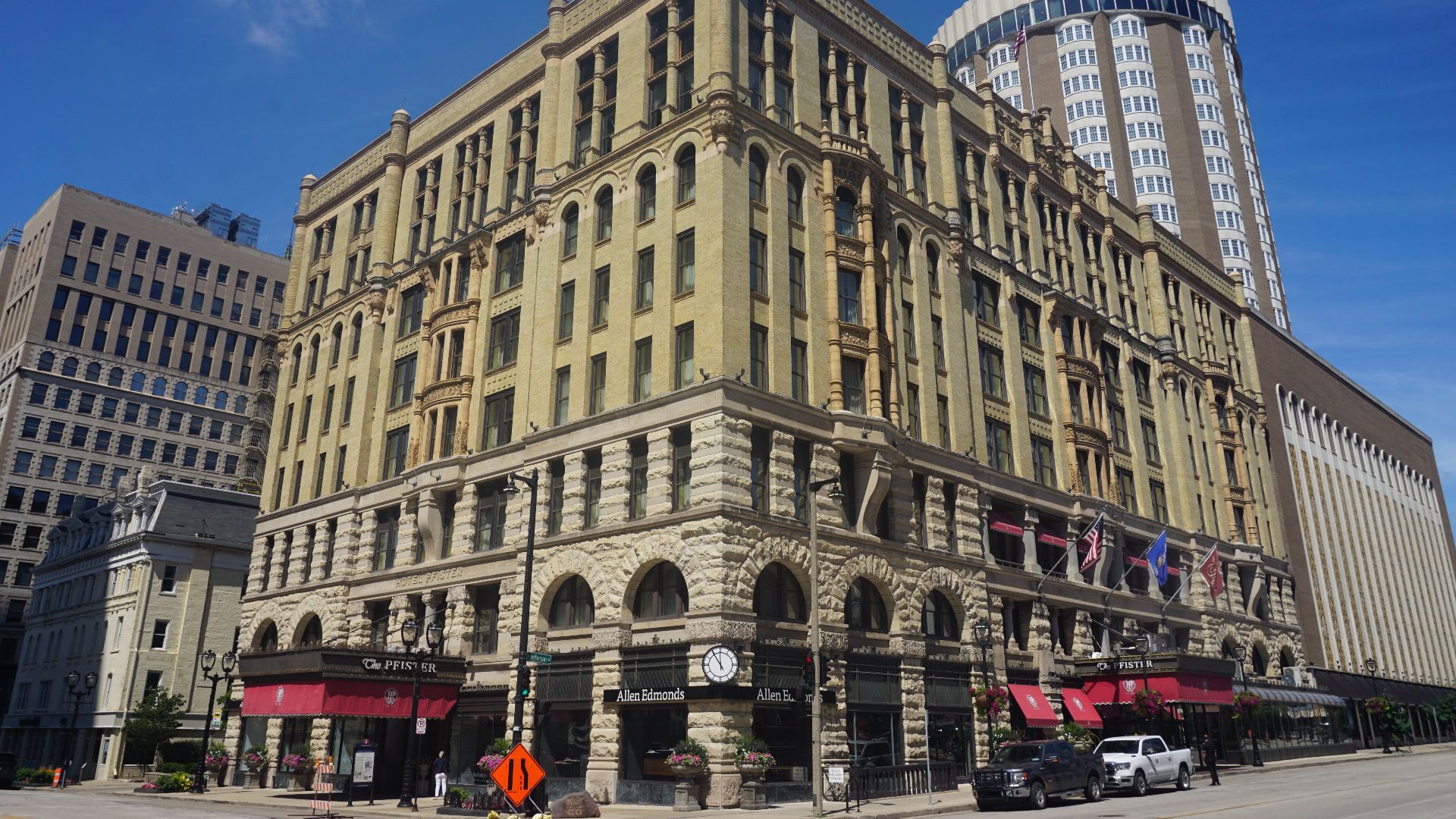 The Pfister Hotel in Milwaukee, Wisconsin (United States).