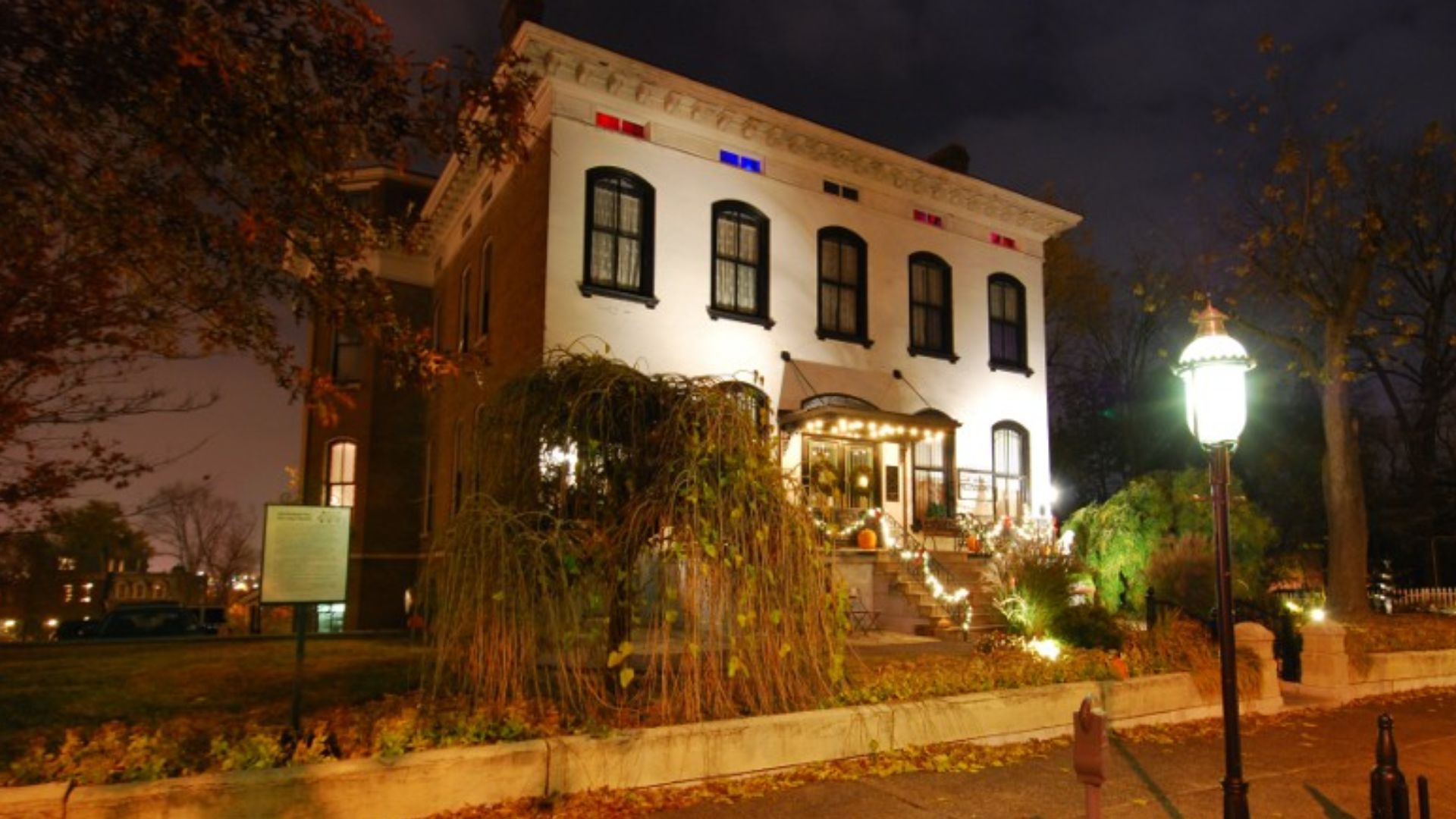Lemp Mansion, St. Louis, Missouri. A reportedly haunted house, now a restaurant and Bed & Breakfast.