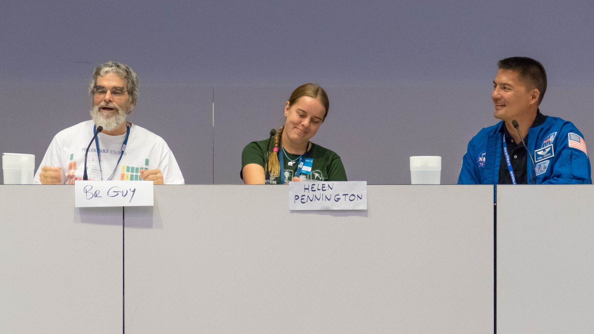 World Science Fiction Convention in Helsinki, 2017.
Tall Technical Tales. Guy Consolmagno