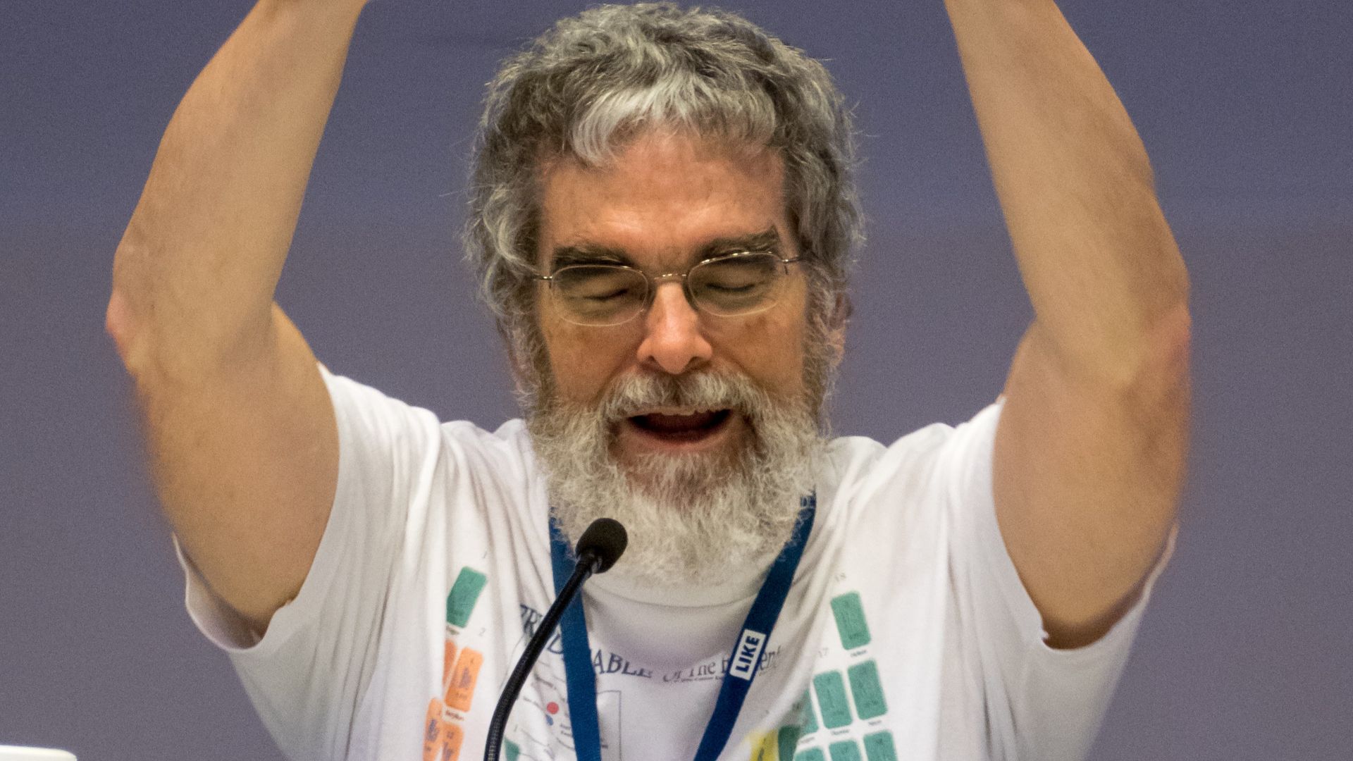World Science Fiction Convention in Helsinki, 2017.
Tall Technical Tales. Guy Consolmagno