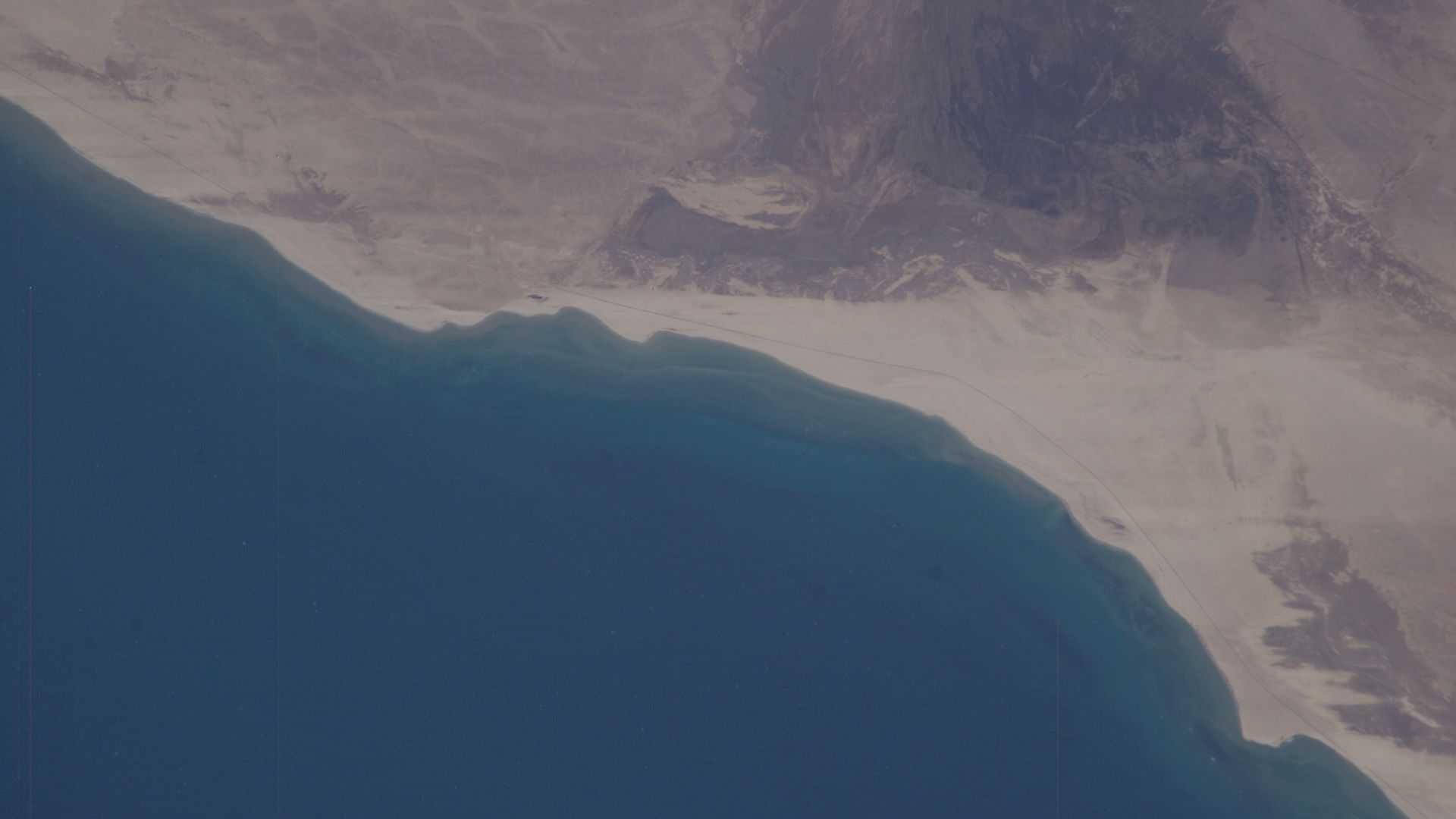 View of Eritrea taken during ISS Expedition 9.