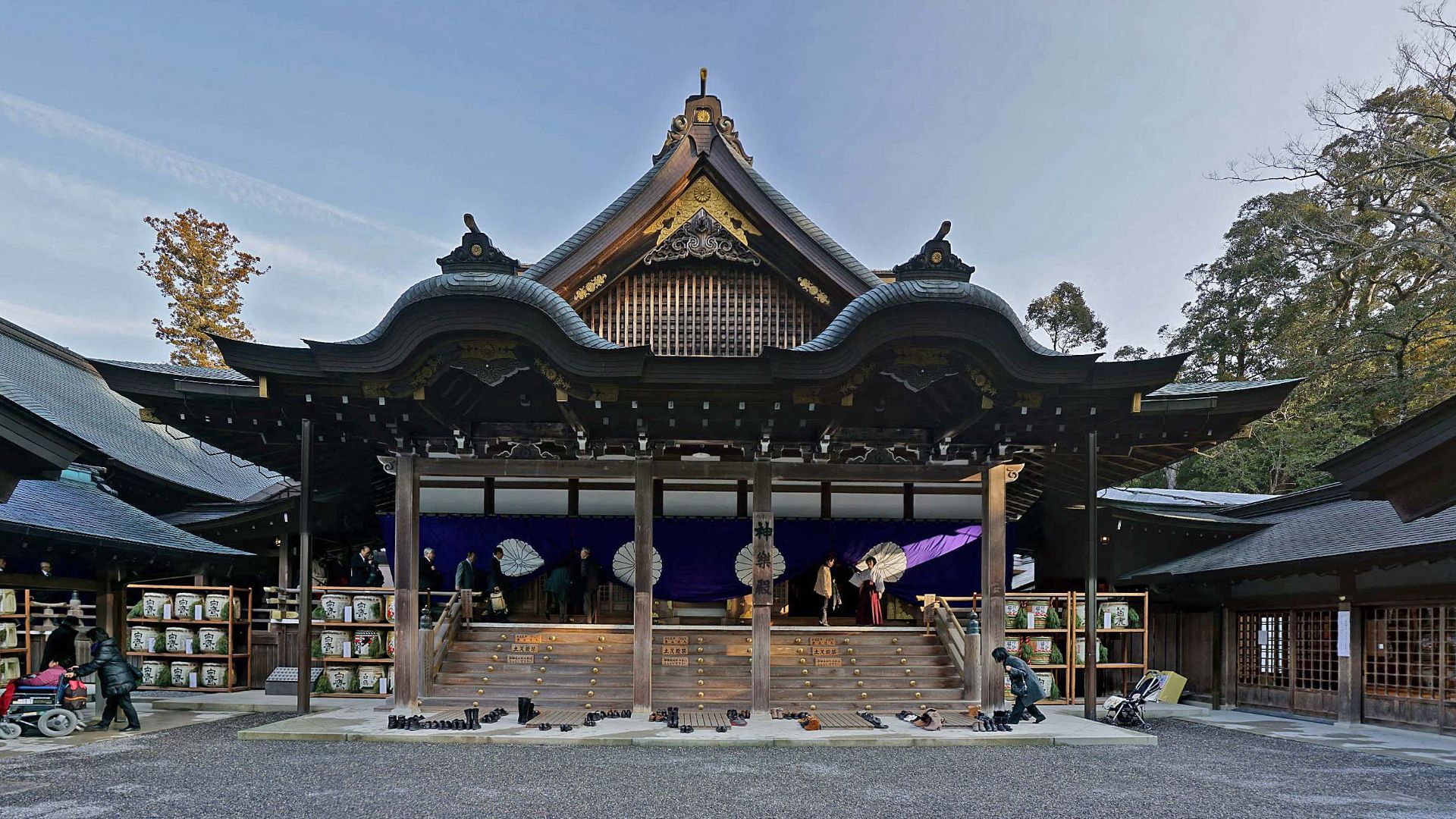 Ise grand shrine Naiku , 伊勢神宮 内宮