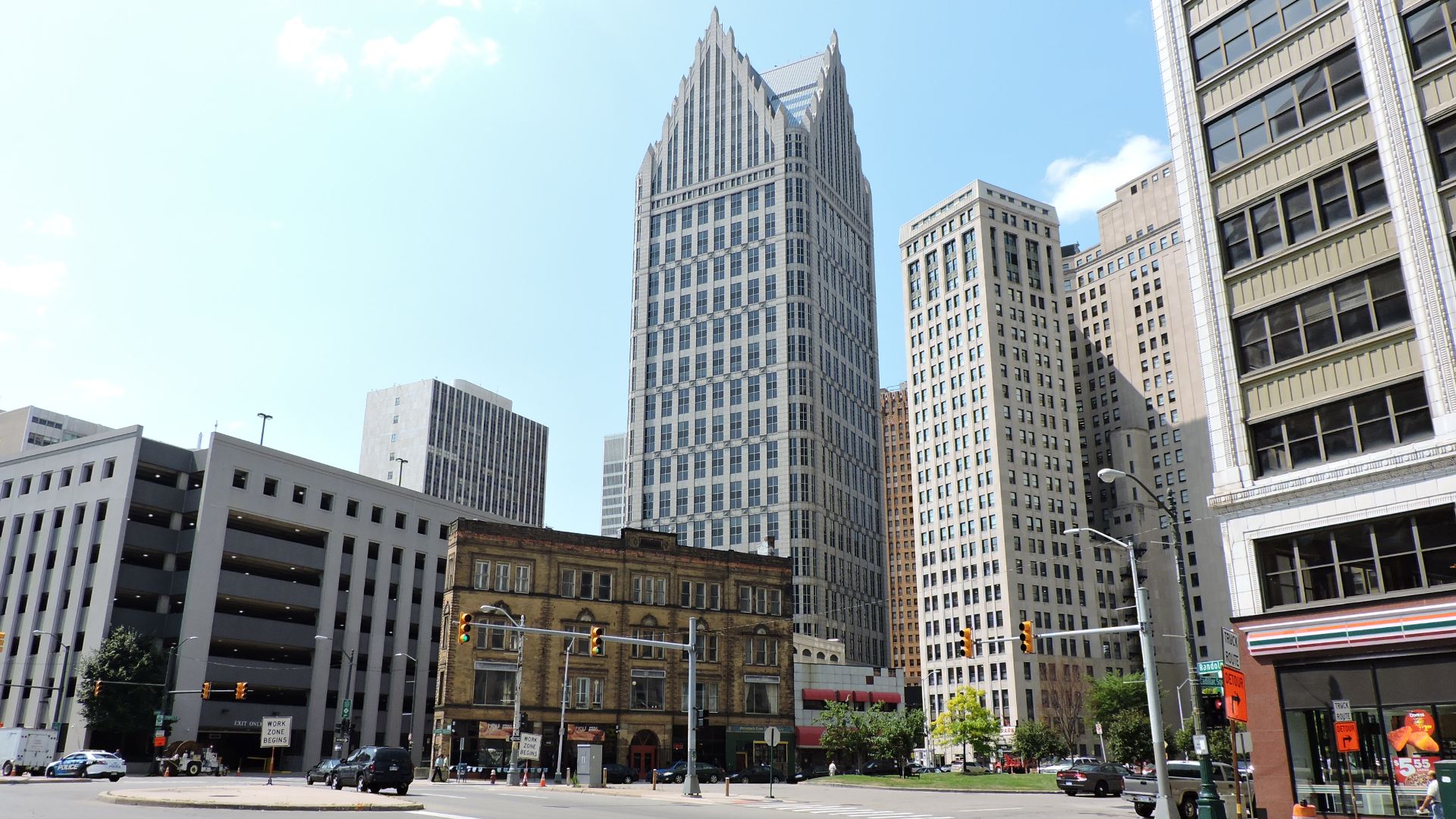 Downtown, Detroit, MI, USA