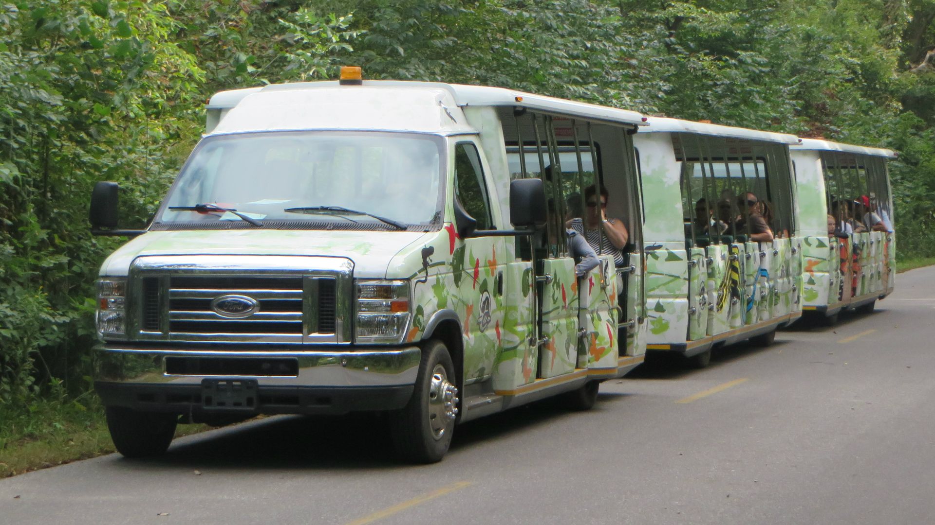 The shuttle at Point Pelee National Park.