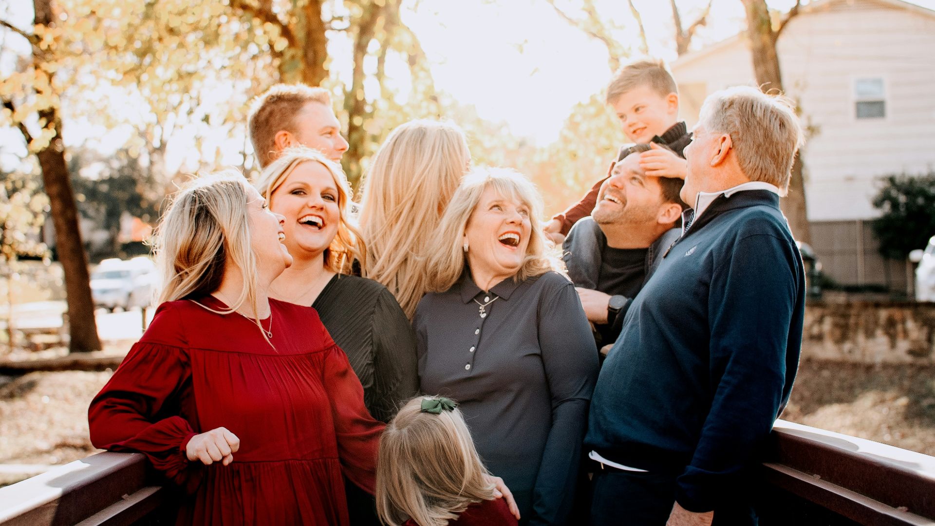A group of people standing next to each other