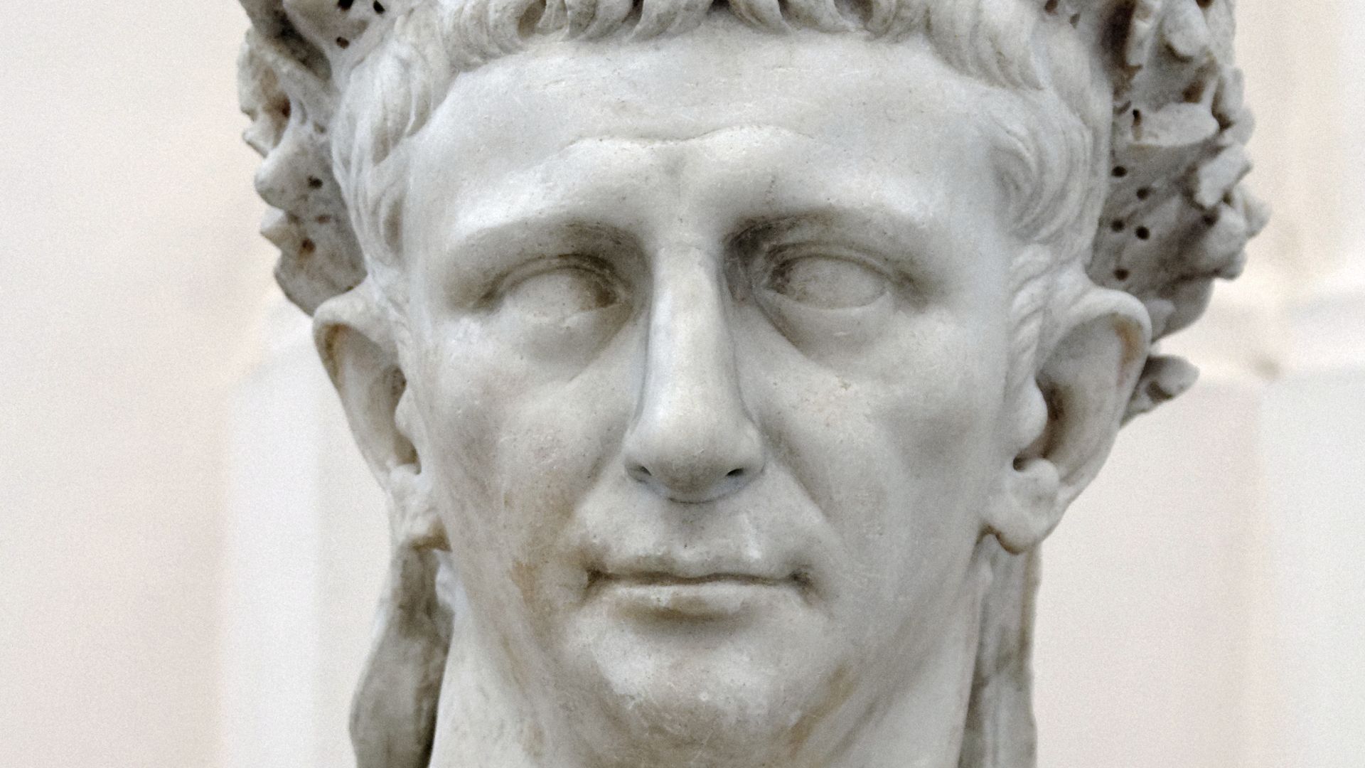 Bust of Emperor Claudius.