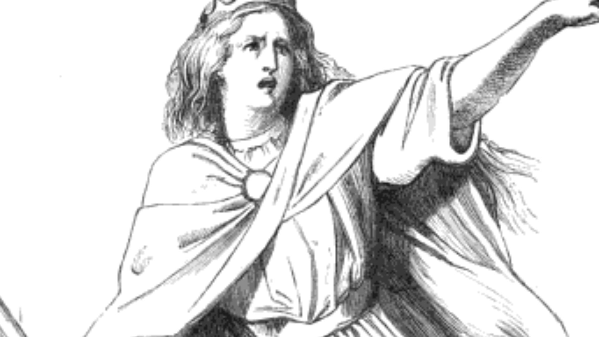 Boudicea haranguing her troops