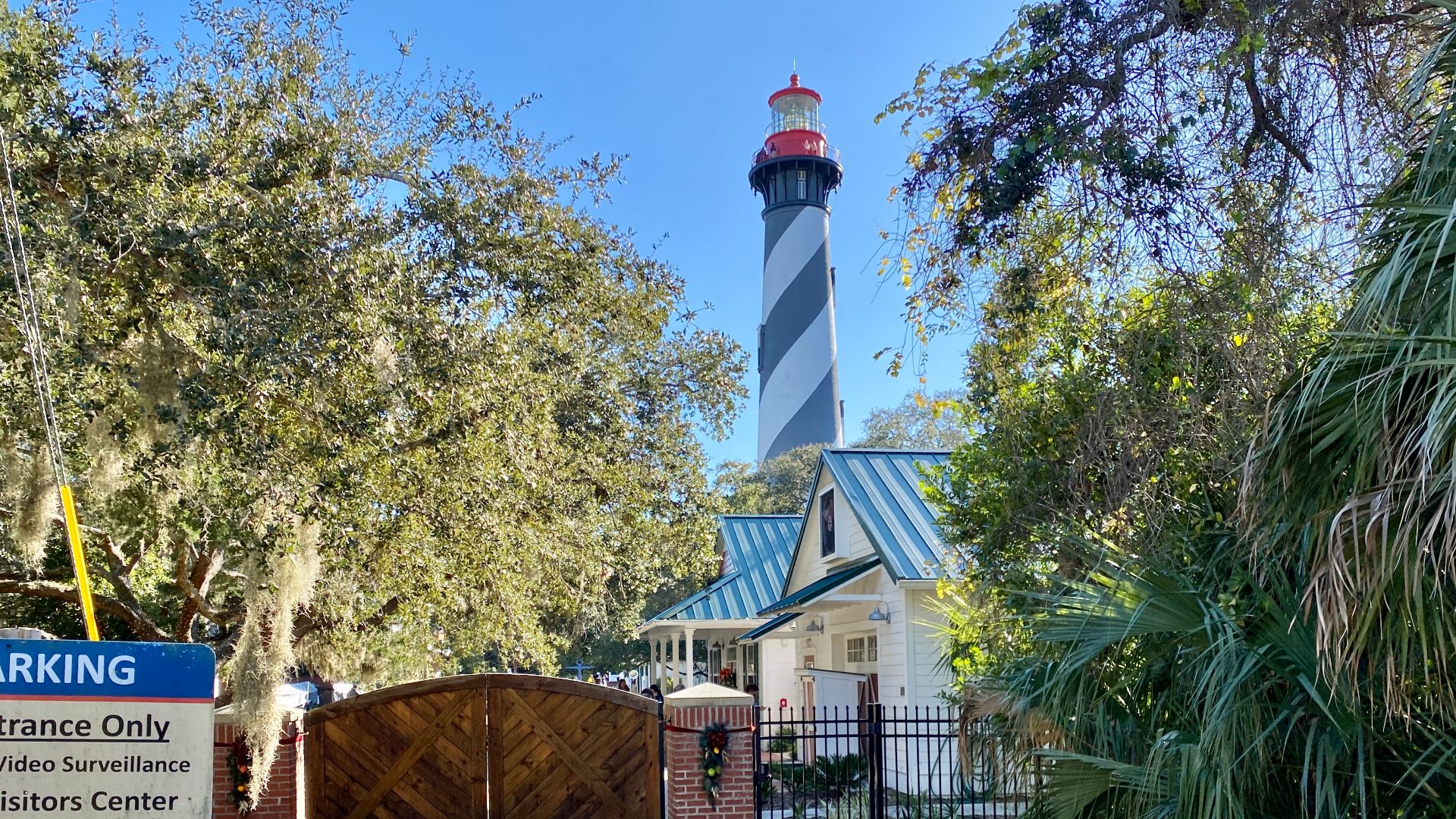 Constructed between 1871 and 1874, the St. Augustine Lighthouse was designed by Paul J. Pelz with a similar appearance to several other brick lighthouse towers designed by the same architect in the southeastern United States. The present St. Augustine Li