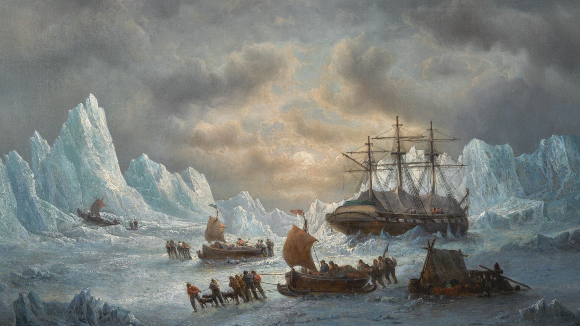 HMS Resolute in Search of Sir John Franklin