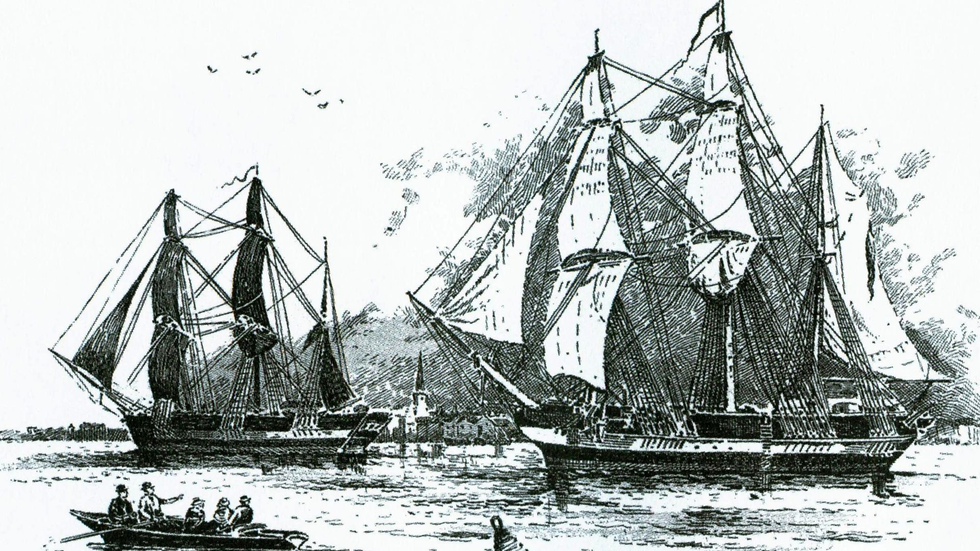 Die John Franklin-Expedition Mitte des 19. Jahrhunderts auf der Suche nach der Nordwestpassage