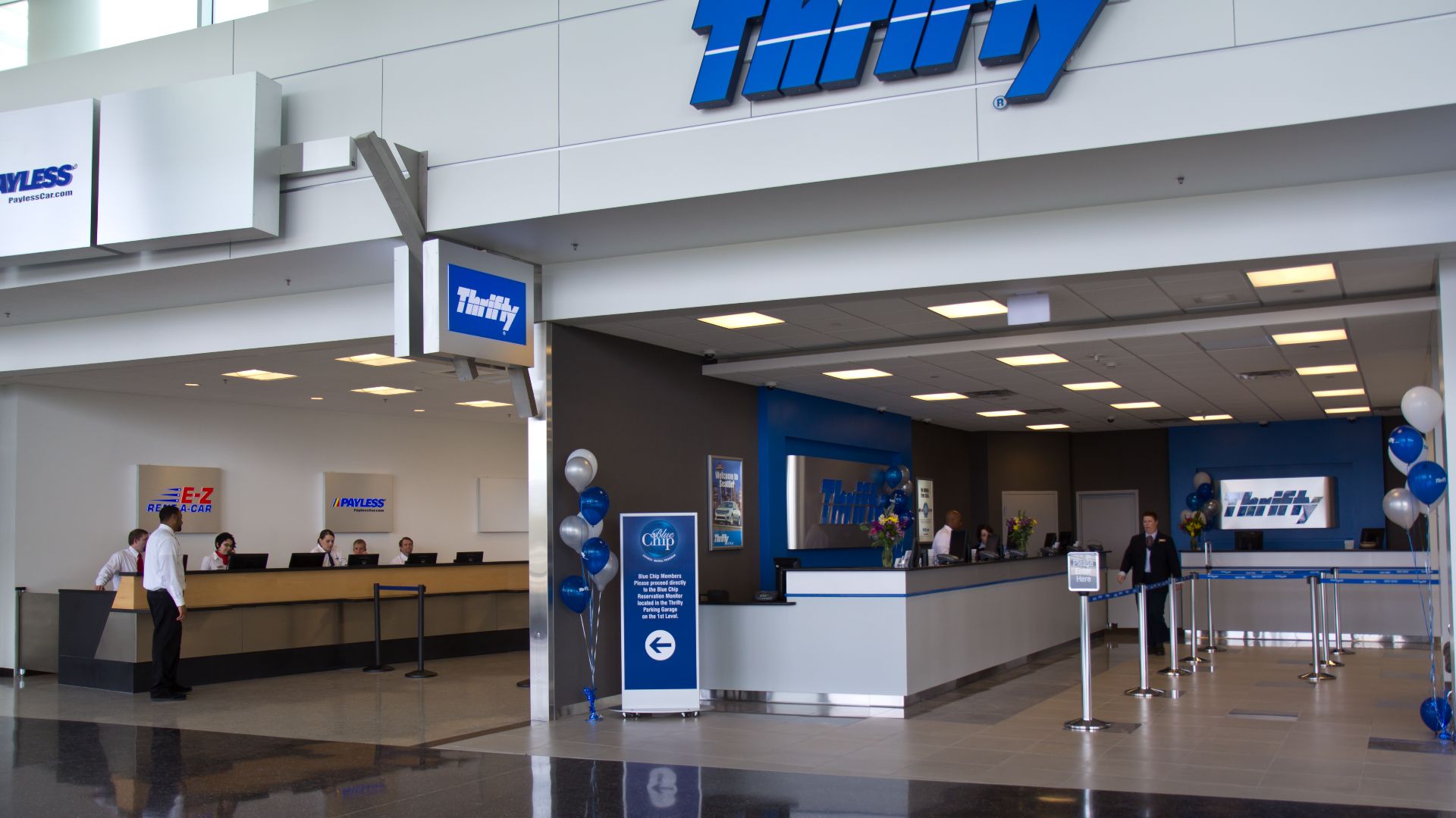 RCF: Thrifty Car Rental, E-Z Rent-A-Car, Payless Car Rental