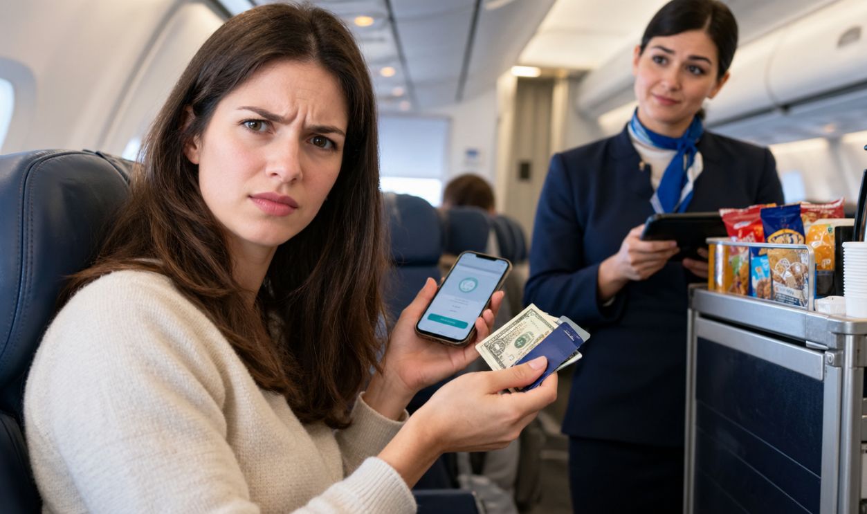 In-Flight Payment Confusion