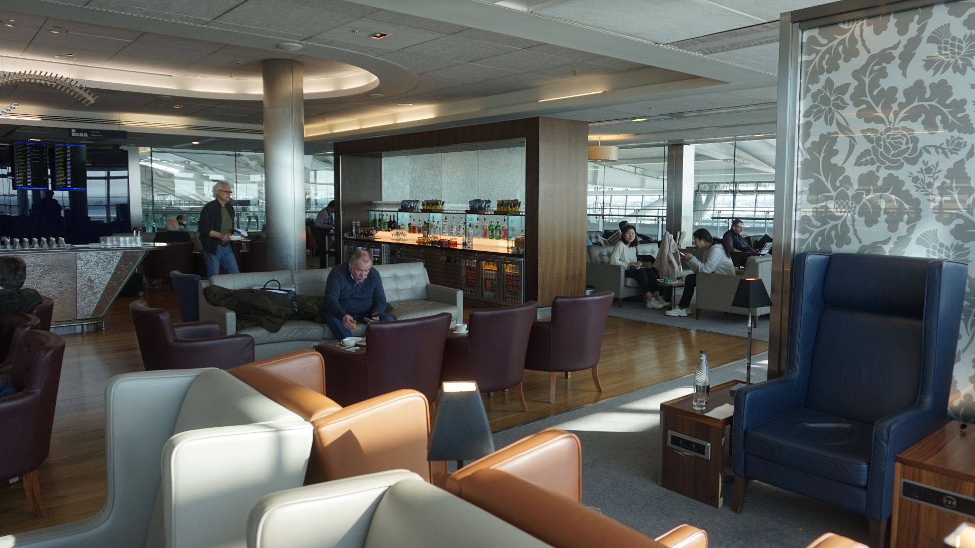 South Lounge (club class) T5, Heathrow Airport