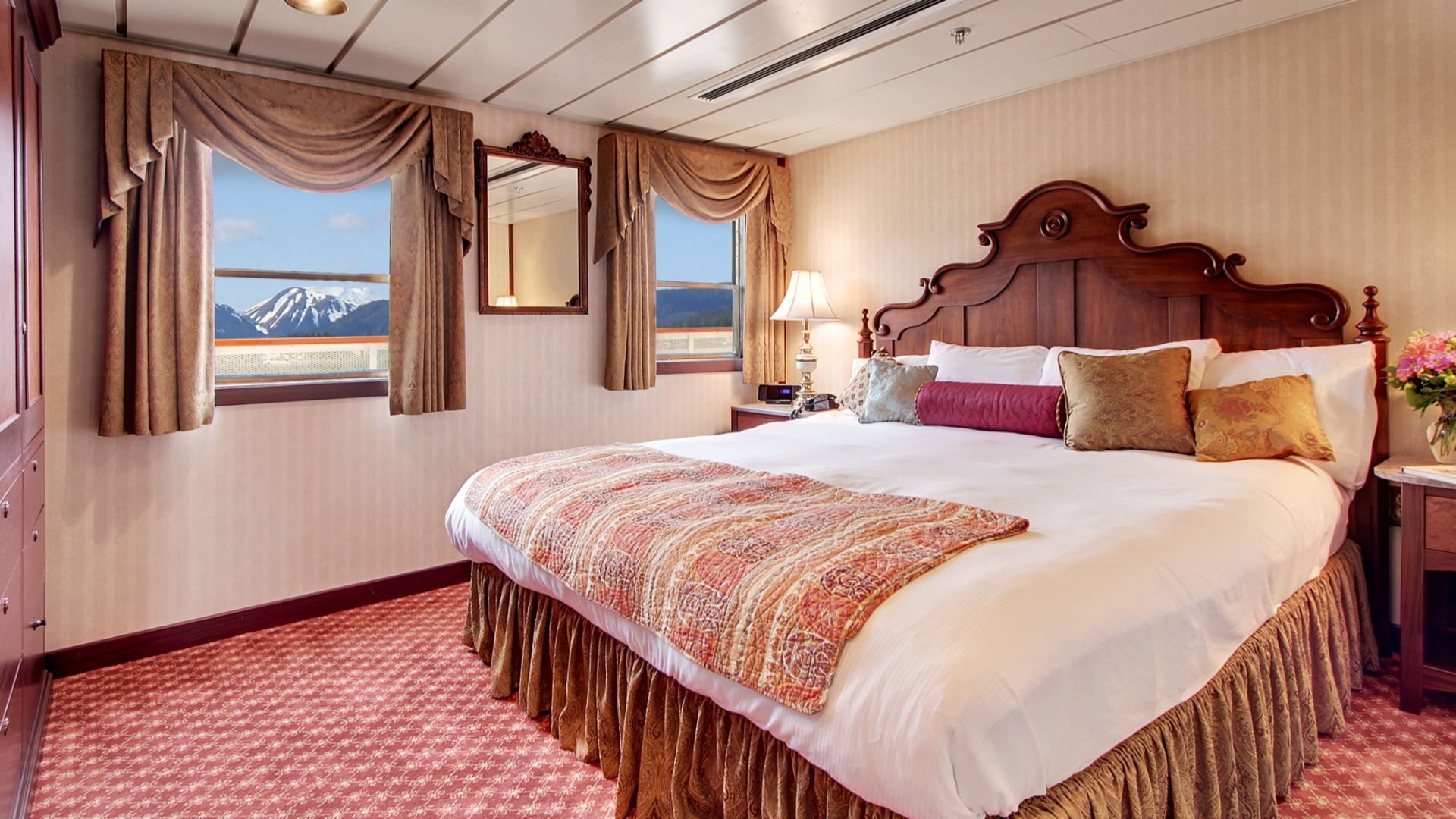 Owner's Suite Bedroom of the S.S. Legacy