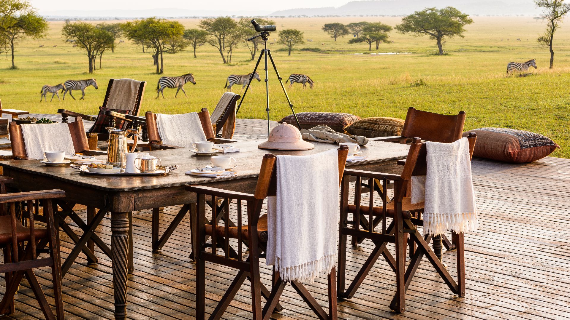 Singita's Sabora Tented Camp in Serengeti National Park, Tanzania