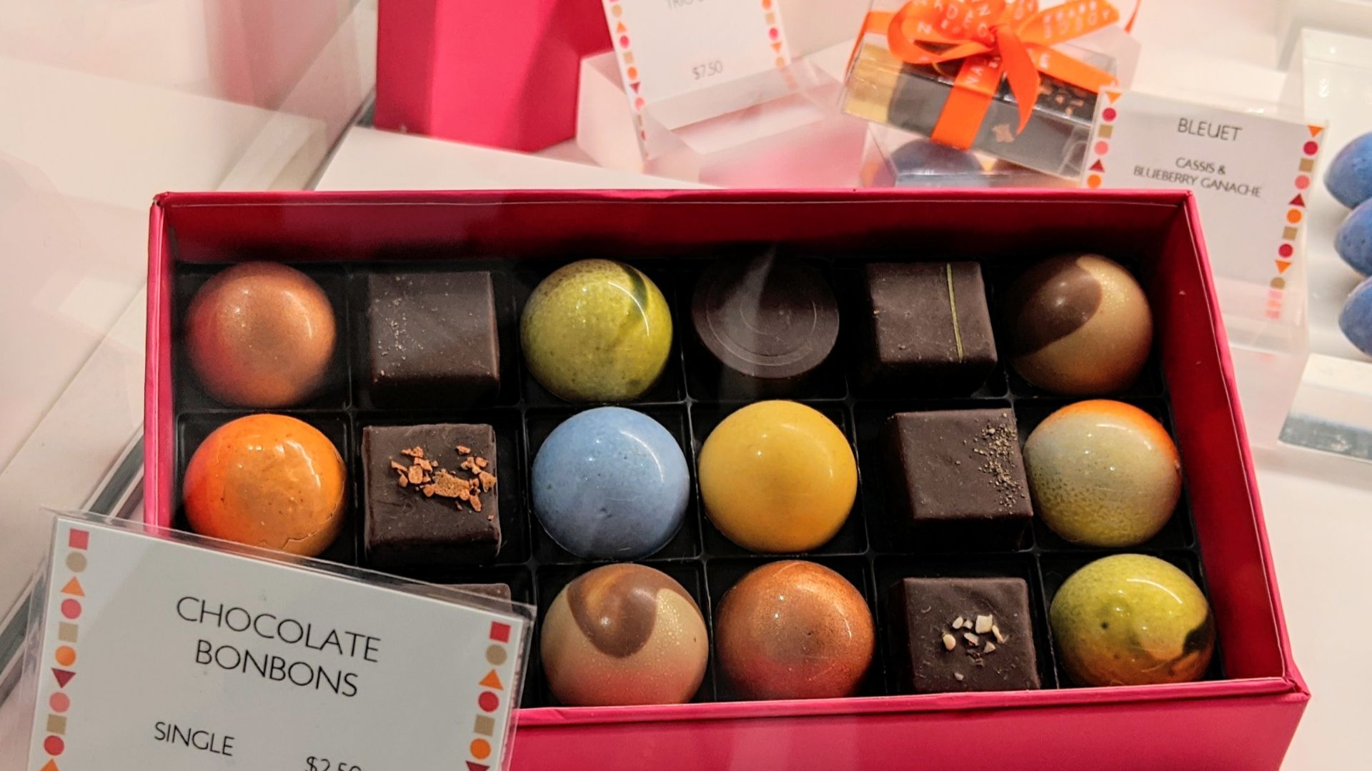 Nadège chocolate bonbons
