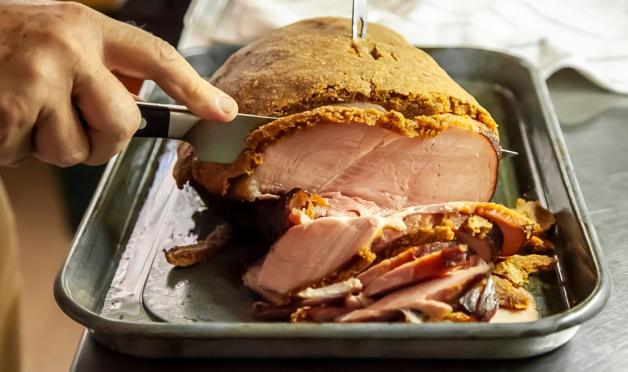 Sweden christmas Ham with Crispy Crust