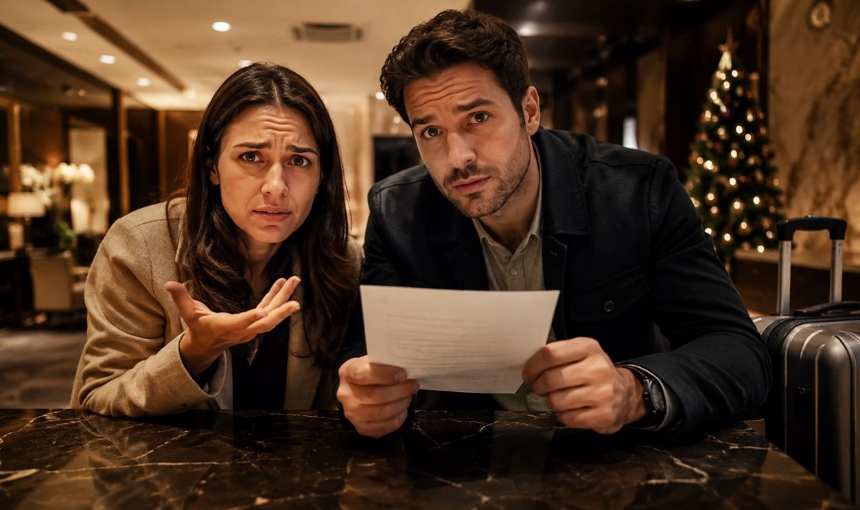 Questioning Guests at the Holiday Hotel